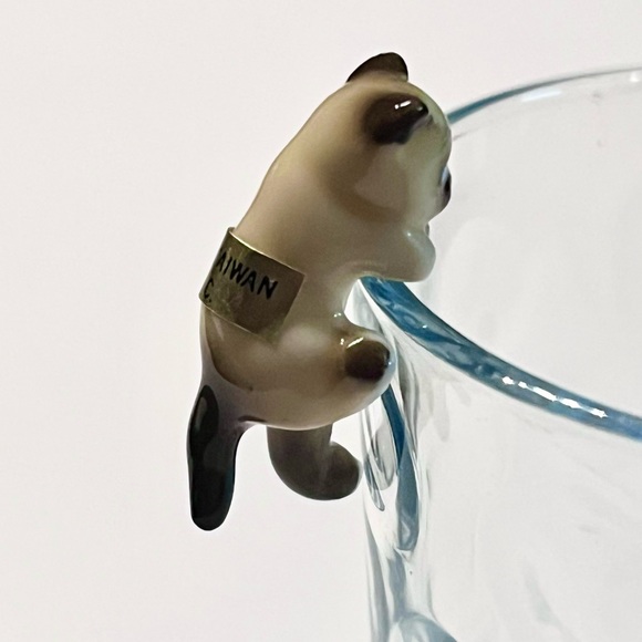 🎉 HP! 🎉 VINTAGE 70’s Set of 2 Miniature Kitten Figurines - Picture 2 of 14